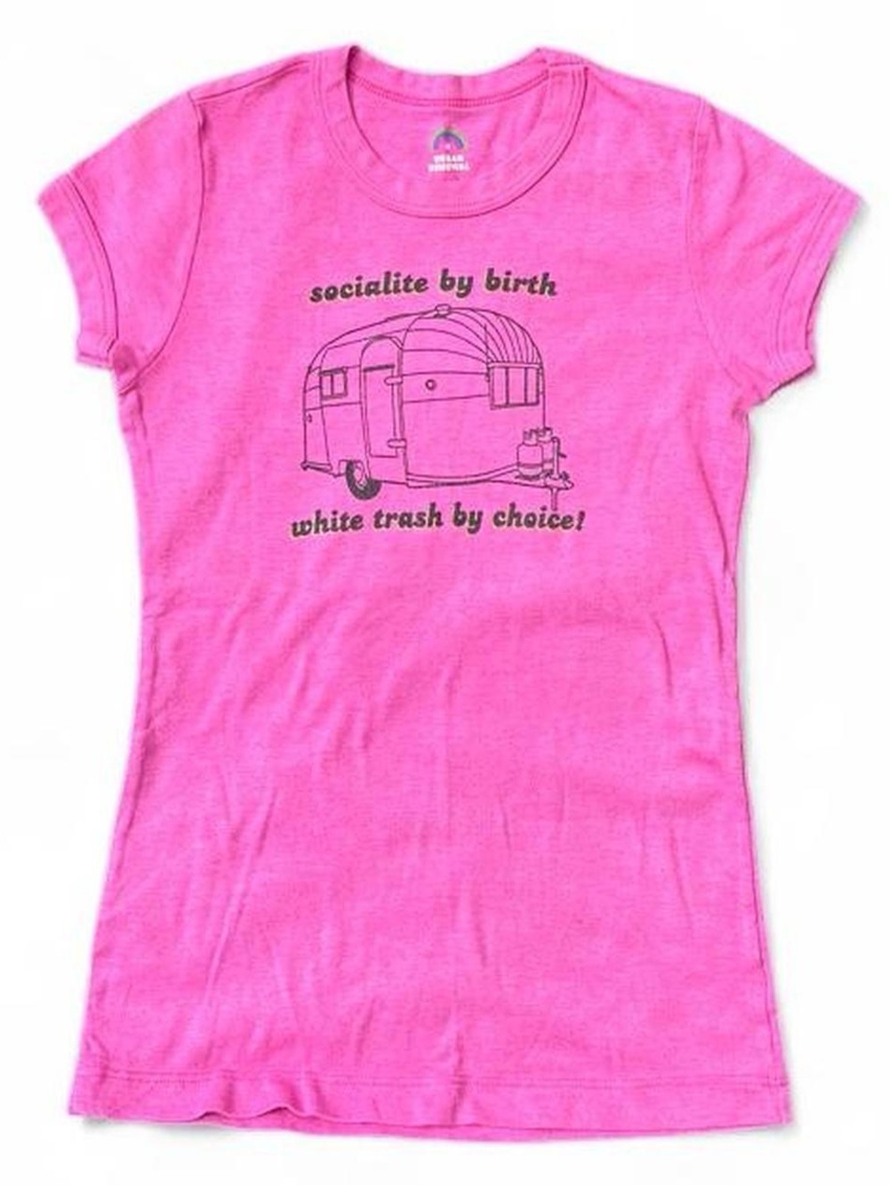 Urban Renewal Y2K vintage offensive humor baby tee shirt